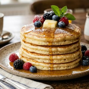 Foolproof Homemade Pancake Recipe for Perfectly Fluffy Breakfasts
