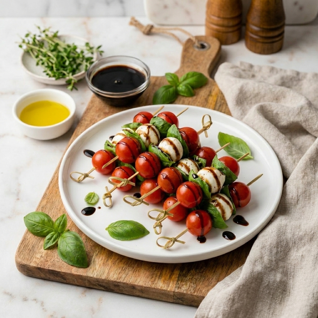 Delectable Mini Caprese Bites for Effortless Entertaining