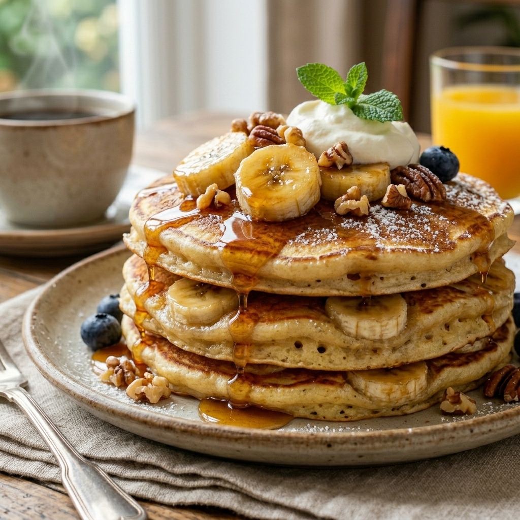 Guilt-Free Fluffy Banana Pancakes That Are Simply Irresistible